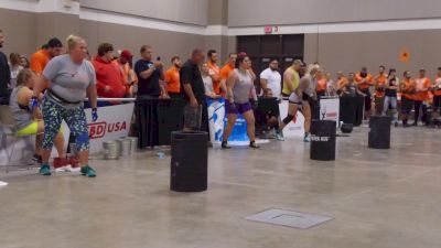 Kristin Rhodes Crushes The Loading Medley At 2016 Strongman Nationals