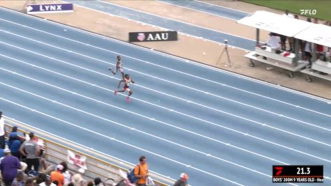 Youth Boys' 200m, Finals 12 - Age 9