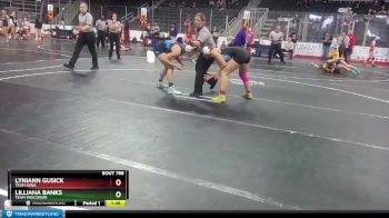 132 lbs 1st Place Match - Lyniann Gusick, Team Iowa vs Lilliana Banks, Team Wisconsin