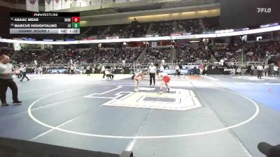 II-145 lbs Champ. Round 1 - Asaac Mead, Deposit-Hancock vs Marcus Houghtaling, Locust Valley