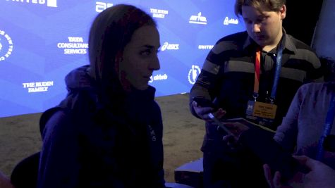 Molly Huddle says winning the NYC Marathon is not a reasonable goal, had a great buildup