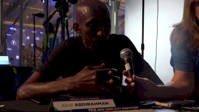 Abdi Abdirahman fit, healthy, confident ahead of NYC Marathon