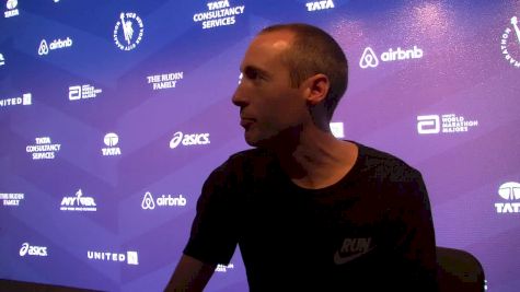 Dathan Ritzenhein talks toughest workout, being self-coached and goals for NYC marathon