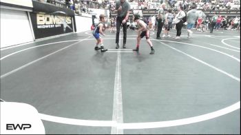 60 lbs Quarterfinal - Boston Clarke, South Central Punisher Wrestling Club vs Axel Gregory, Tulsa Blue T Panthers