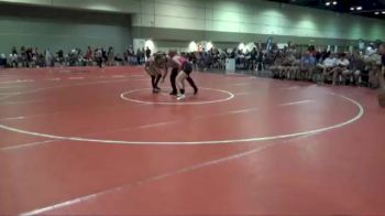 100 lbs Round 1 (6 Team) - Valentina West, Iowa SO FLUFFY vs Olivia Crull, Charlie`s Angels-IL