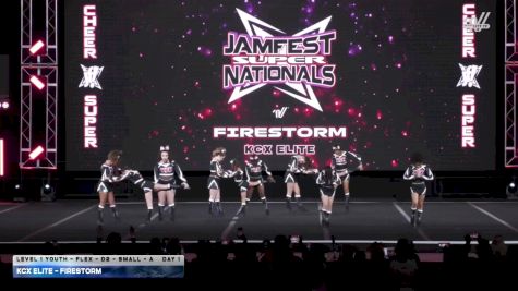 KCX Elite - Firestorm [2026 L1 Youth - Flex - D2 - Small - A DAY 1] 2026 JAMfest Cheer Super Nationals