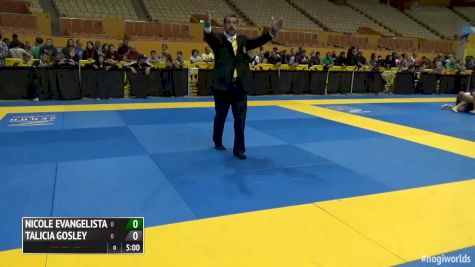 Nicole Evangelista vs Talica Gosley 2016 IBJJF No-Gi World Championships