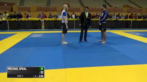 Michael Speal vs Sathya Wiltse 2016 IBJJF No-Gi World Championships