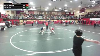 106 lbs Champ. Round 2 - Rocky Jensen, Madison vs Cylar Bail, Middleton
