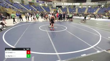 90 lbs Quarterfinal - Blake Ernest, Pikes Peak Warriors vs Austin Martin, NE Boyz