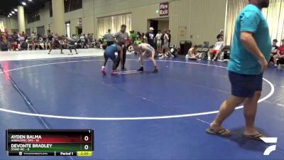 126 lbs Round 2 (4 Team) - Ayden Balma, AAWA/Spec Ops vs Devonte Bradley, Stars WC