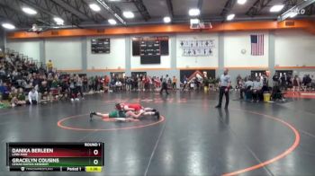 JV-1 lbs Round 1 - Danika Berleen, Linn-Mar vs Gracelyn Cousins, Cedar Rapids Kennedy