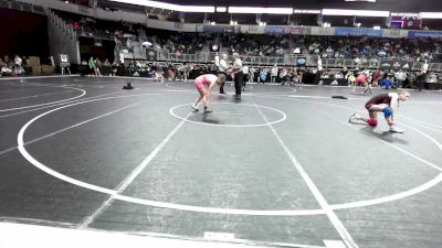 106 lbs 3rd Place - Aubrey Johnson, Beatrice WC vs Sadie Unruh, Jaguar WC