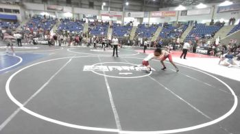 130 lbs Consi Of 8 #2 - Roman Ochoa, 308 vs Keeghan Clouse, Nebraska Titans