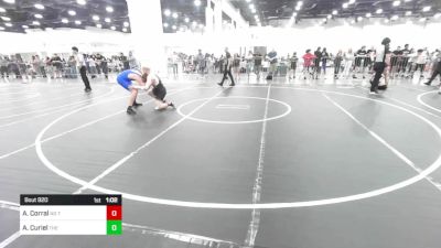 157 lbs Round Of 32 - Anton Corral, No Team vs Antonio Curiel, The 300