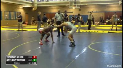 133 Finals - Tyshawn White, Unrostered - Unattached vs Anthony Tutolo, Kent State - Unattached