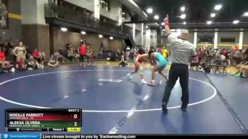 130 lbs Round 2 (3 Team) - Noeille Parrott, Missouri Gold vs Alekxa Olvera, Nebraska Vipers Green