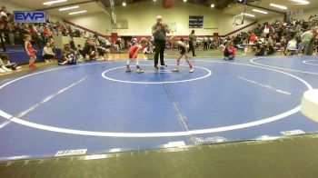 49 lbs Semifinal - Drew Price, Team Tulsa Wrestling Club vs Hunter Wells, Claremore Youth Wrestling