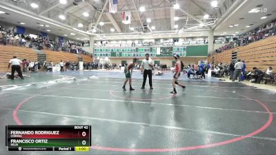 126 lbs Champ. Round 1 - Francisco Ortiz, Helix vs Fernando Rodriguez, Corona