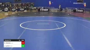 95 lbs Round Of 16 - Josh Larkin, Knox County Krushers vs Elias Koonce, Alber Athlectics