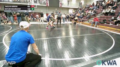 105 lbs Rr Rnd 3 - Jaxsi Donnelly, Woodland Wrestling Club vs Kirilee McLemore, Team Guthrie Wrestling