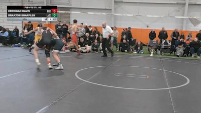 105 lbs Round 4 (10 Team) - Braxton Sharples, Lake WC vs Kerrigan Davis, Brecksville