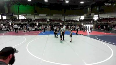 46 lbs Rr Rnd 3 - Clayton Kazee, Pueblo County WC vs Xavier Gallegos, Spartan Elite Youth Wresting Club