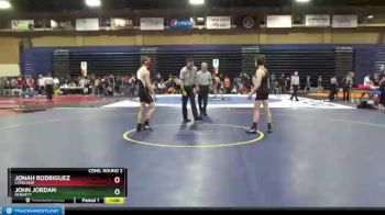 132 lbs Cons. Round 2 - Jonah Rodriguez, Loveland vs John Jordan, Bennett