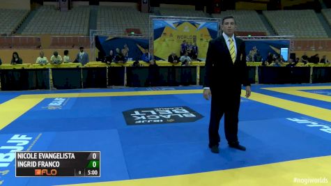 Nicole Evangelista vs Ingrid Franco 2016 IBJJF No-Gi World Championships
