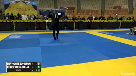 Devhonte Johnson vs Kenneth Haxhijaj 2016 IBJJF No-Gi World Championships