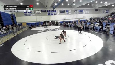 106 lbs Champ. Round 3 - Caleb Delfin, Lion Of Judah Wrestling Academ vs Cade Garzon, 951 Wrestling Club