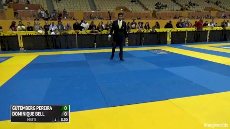 Gutemberg Pereira vs Dominique Bell 2016 IBJJF No-Gi World Championships