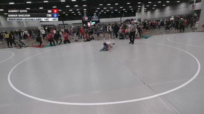 47.2-50.1 lbs Cons. Semis - Ember Shelton, Team Tulsa Wrestling Club vs Aubrey Goth, Summit Wrestling Academy