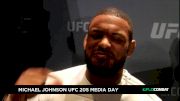 UFC 205 Media Day: Michael Johnson Thanks Nate Diaz for Beating Him