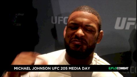 UFC 205 Media Day: Michael Johnson Thanks Nate Diaz for Beating Him