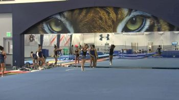 MJ Rott Lights Up the Floor with 1-Pass Routine + Huge Tumbling - Auburn Fall Visit 2016