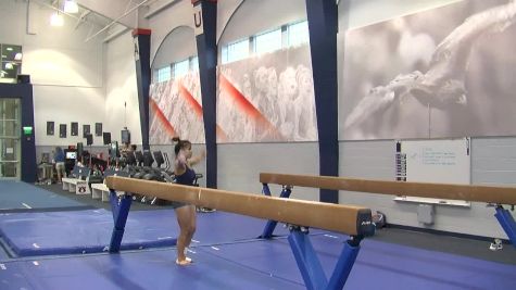 Samantha Cerio Lovely on Beam in Full Set - Auburn Fall Visit 2016