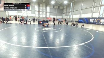 U23 Women - 59 lbs Cons. Semis - Devin Patton, TX vs Sofia Macaluso, NY