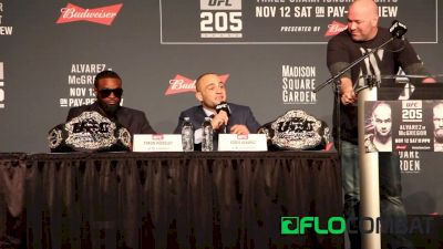 UFC 205: McGregor vs Alvarez Press Conference