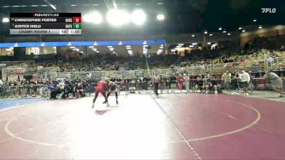 175 2A Champ. Round 1 - Justice Hield, Bayside vs Christopher Porter, New Smyrna Beach Sr H S