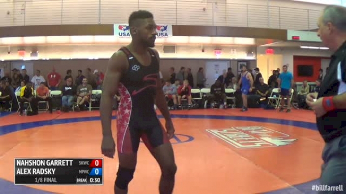 61 1 8 Final Nahshon Garrett Sunkist Kids Wrestling Club Vs