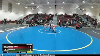 182 lbs Semifinal - Cale Dauwen, Pinedale vs Willam Cantrell, Natrona County