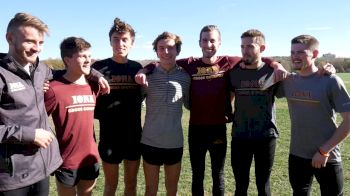 Iona men's team after finishing second at NCAA northeast