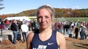 Elinor Purrier after winning NCAA northeast region