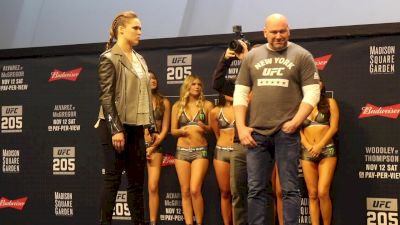 Video: Ronda Rousey vs. Amanda Nunes Intense Staredown