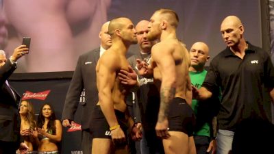 UFC 205 Video: Conor McGregor vs. Eddie Alvarez Staredown