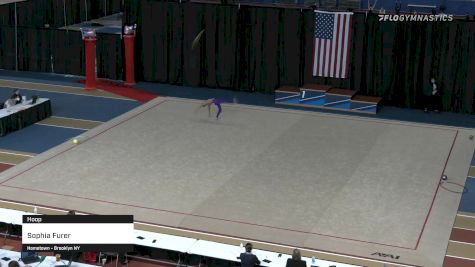 Sophia Furer - Hoop - 2021 Rhythmic Elite Qualifier