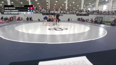 95 lbs Aria Bushaw, South Carolina vs Paisley Stewart, South Dakota