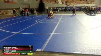 D1-138 lbs Champ. Round 1 - Anthony Garcia, Hamilton vs Phillip Mazzio, Boulder Creek