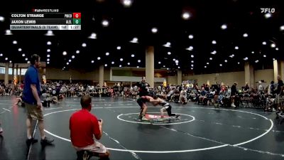 95 lbs Quarterfinals (8 Team) - Colton Strange, Patriot WC Dothan vs Jaxon Lewis, Alabama Elite Black